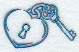Heart Locket and Key