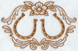 Horseshoes, Flower, and Filigree