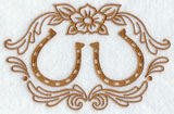 Horseshoes, Flower, and Filigree