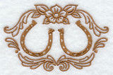 Horseshoes, Flower, and Filigree