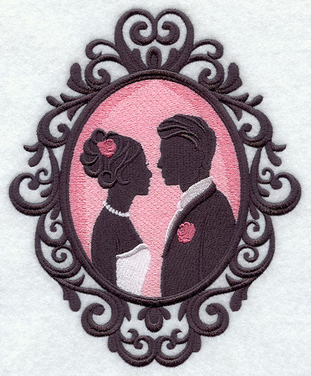 Bride & Groom Silhouette Cameo