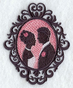 Bride & Groom Silhouette Cameo