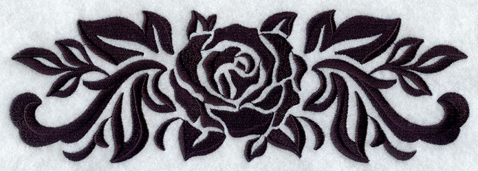 Damask Rose Border