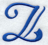 Formal Affair Lower Case z - 5 Inch