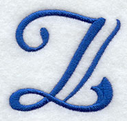 Formal Affair Lower Case z - 5 Inch