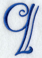 Formal Affair Lower Case q - 5 Inch