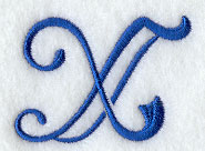 Formal Affair Lower Case x - 5 Inch