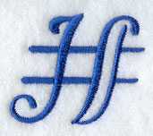 Formal Affair Punctuation Pound Sign - 5 Inch