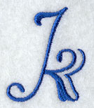 Formal Affair Lower Case k - 5 Inch