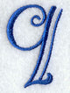 Formal Affair Lower Case q - 5 Inch
