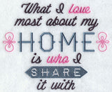 Home is Who I Share it With