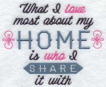 Home is Who I Share it With