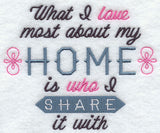Home is Who I Share it With