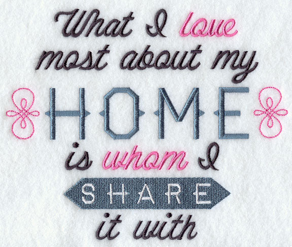 Home is Whom I Share it With
