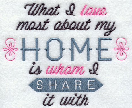 Home is Whom I Share it With