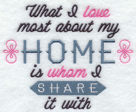 Home is Whom I Share it With