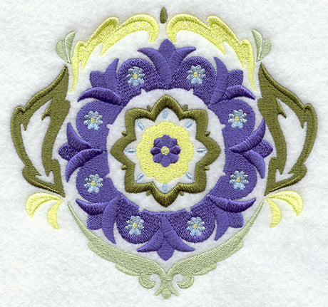 Suzani Flower and Butterfly Feature