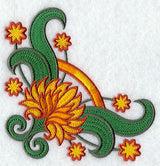 Suzani Chrysanthemum Corner