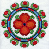 Suzani Poppy Medallion