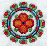 Suzani Poppy Medallion