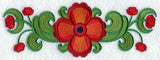 Suzani Poppy Border
