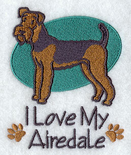 I Love My Airedale