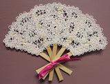 Rose Fan (Battenburg Lace)