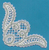 Floral Corner (Battenburg Lace)