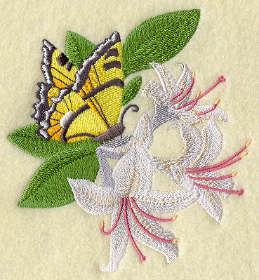 Honeysuckle and Butterfly