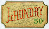 Laundry 50 Cents Sign