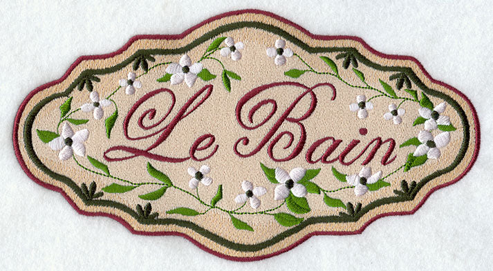 Le Bain Sign