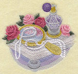 Victorian Vanity with Roses