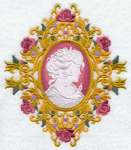 Victorian Cameo and Roses