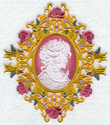 Victorian Cameo and Roses