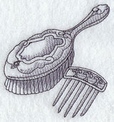 Victorian Treasures Brush and Comb