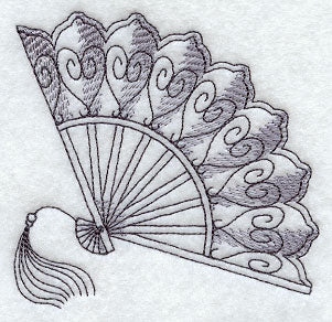 Victorian Treasures Fan