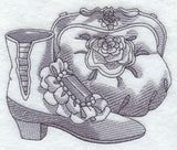 Victorian Treasures Shoe and Purse