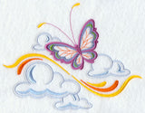 Butterfly in Clouds