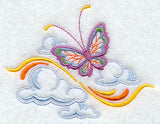 Butterfly in Clouds