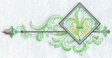 Fleur De Lis in Diamond