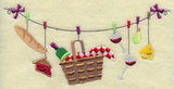 Gourmet Picnic Clothesline