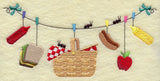 Summer Picnic Clothesline