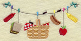 Summer Picnic Clothesline