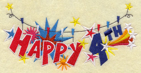 Happy 4th Clothesline