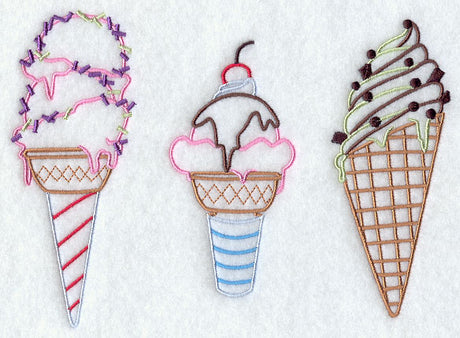 Ice Cream Trio