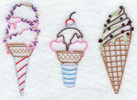 Ice Cream Trio