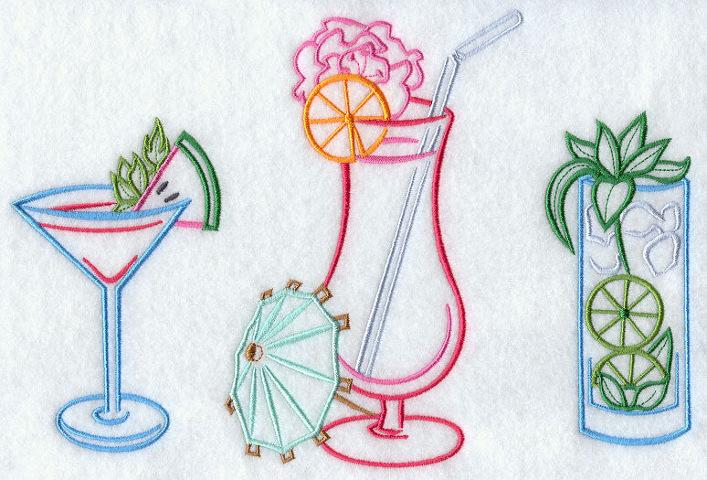 Refreshing Tropical Drinks