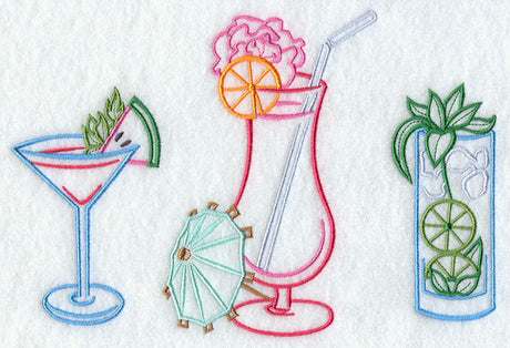 Refreshing Tropical Drinks