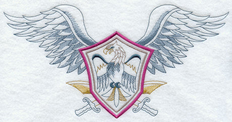 Eagle Shield with Wings