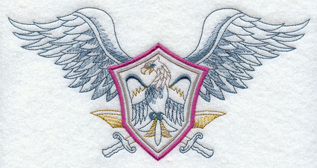 Eagle Shield with Wings